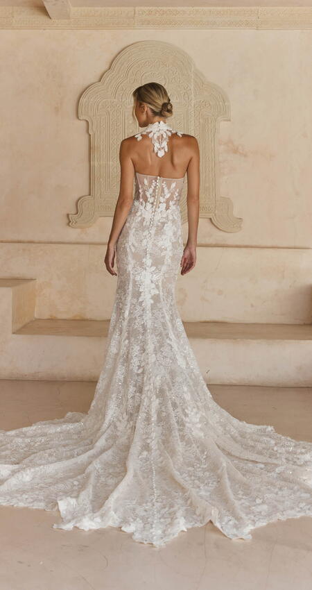 Krajkové svatební šaty Madi Lane Leith