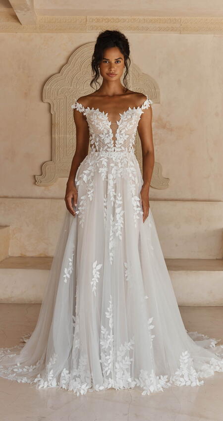 Korzetové svatební šaty Madi Lane Landon