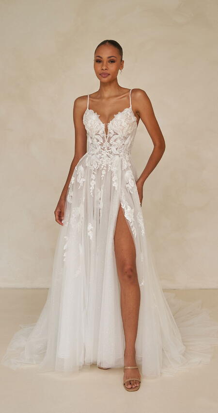 Romantické svatební šaty Madi Lane Wesley